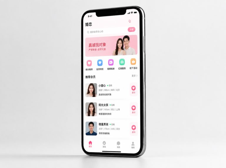 鸠江区婚恋APP与手机H5网站
